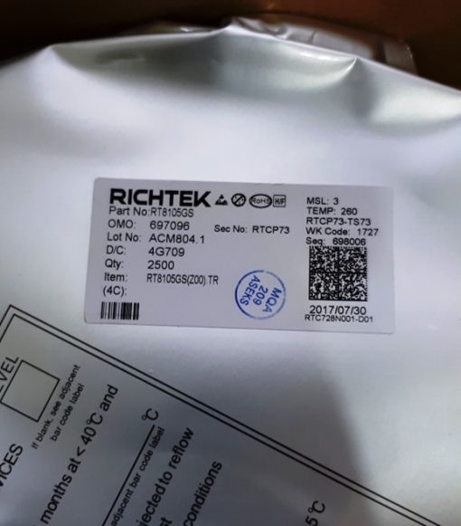 Richtek RT8105GS 降壓控制IC